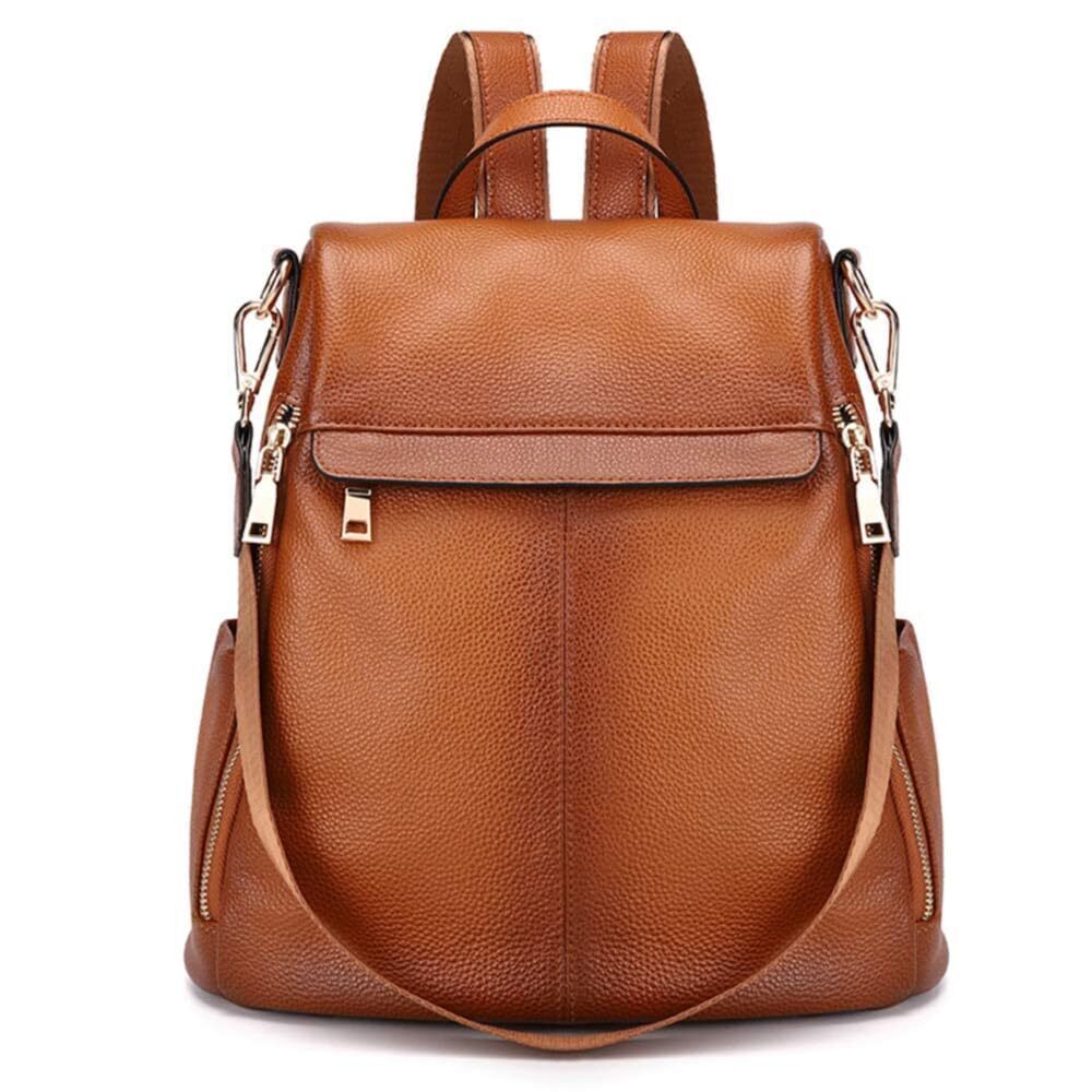 8531 Anti-Theft Backpack Purse Leather Shoulder Bag Fashion Satchel Bags